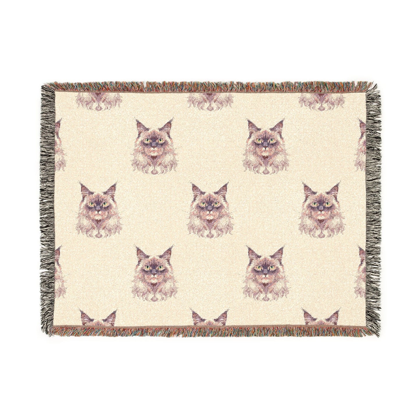 Custom Pet Portrait Blanket