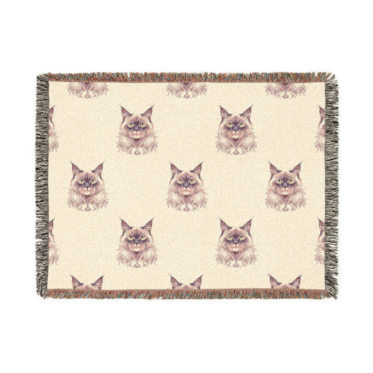 Custom Pet Portrait Blanket
